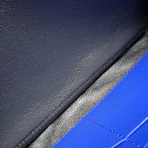 Saint Laurent YSL CASSANDRE MATELASSÉ LG FLAP WALLET IN GRAIN DE POUDRE LEATHER - Picture 5 of 10